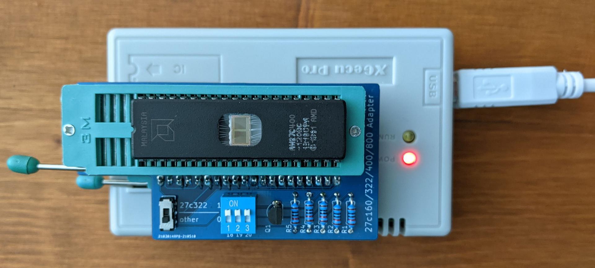 USB programátor TL866II Plus - Amiga