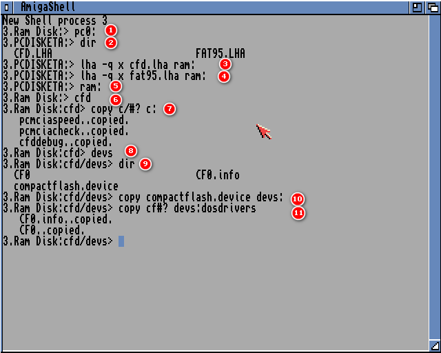 Instalace CompactFlash.device