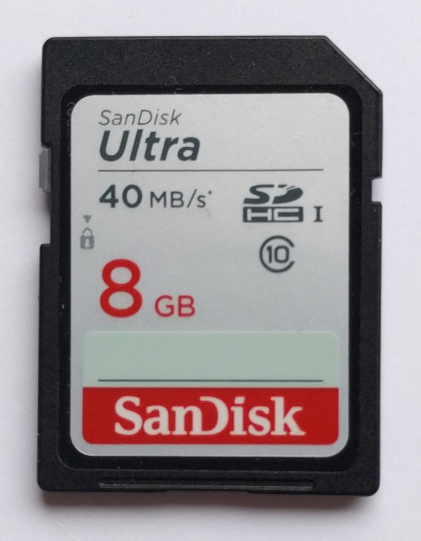 8GB SD SanDisk