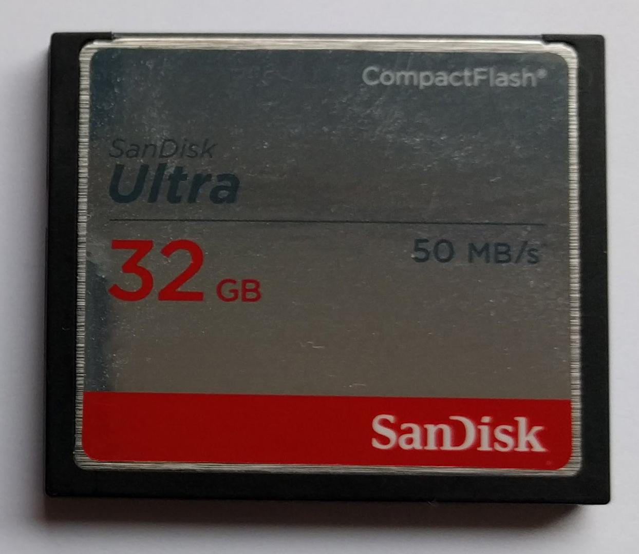 CompactFlash SanDisk 32 GB