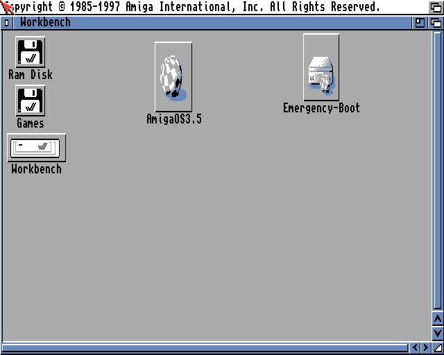 AmigaOS 3.5 - WB 3.1