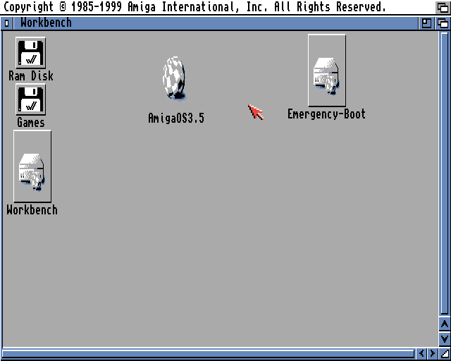 AmigaOS 3.5 - poinstalační kroky