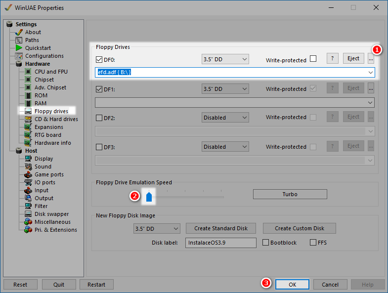 AmigaOS 3.9 - Emergency Floppy