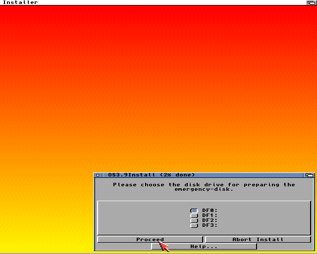 AmigaOS 3.9 - Emergency Floppy