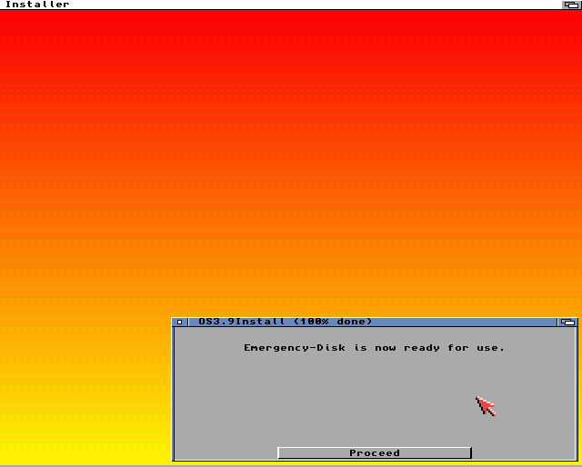 AmigaOS 3.9 - Emergency Floppy