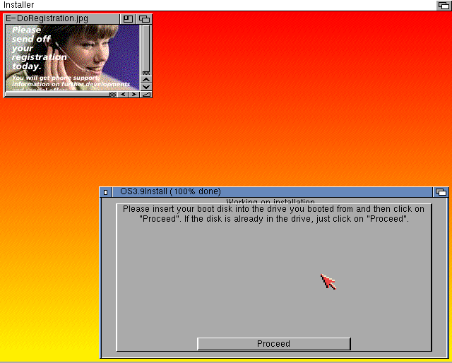 AmigaOS 3.9 - Instalace