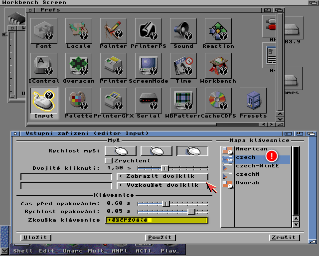 AmigaOS 3.9 - instalace a aktivace češtiny