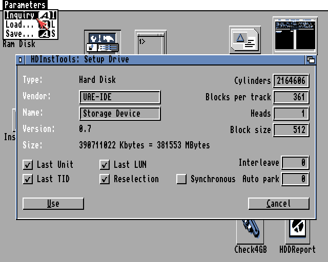 HDInstTools Workbench 3.1 Amiga