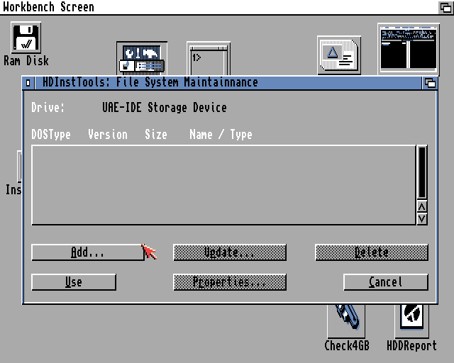 HDInstTools Workbench 3.1 Amiga