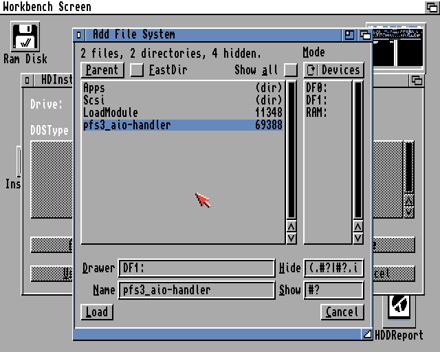 HDInstTools Workbench 3.1 Amiga