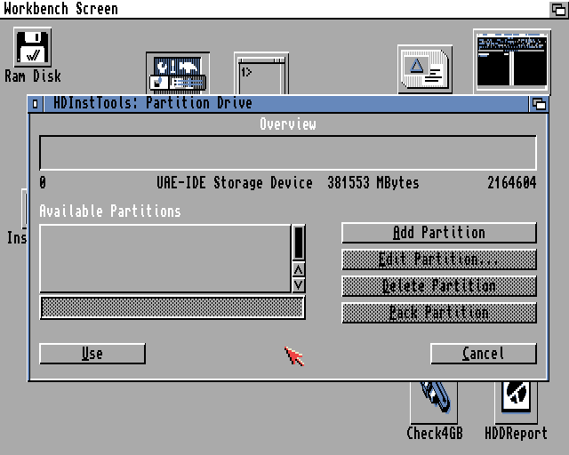 HDInstTools Workbench 3.1 Amiga