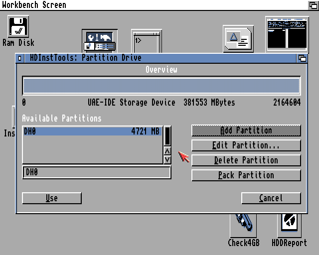 HDInstTools Workbench 3.1 Amiga