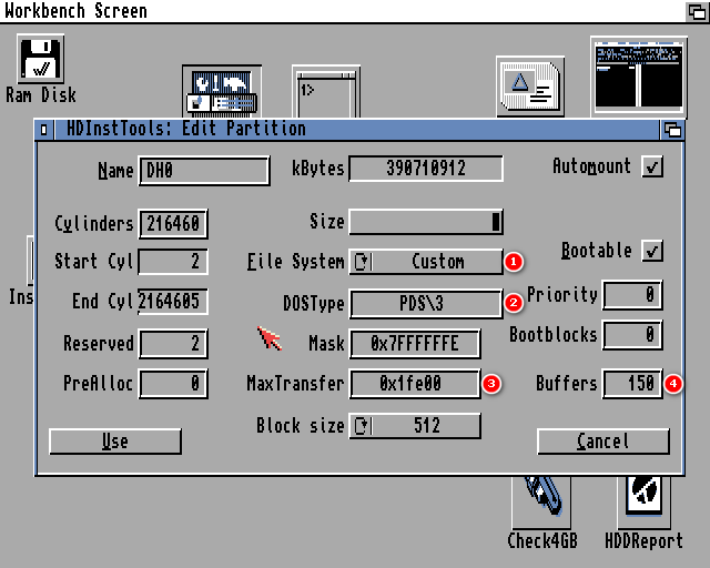 HDInstTools Workbench 3.1 Amiga