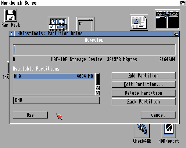 HDInstTools Workbench 3.1 Amiga