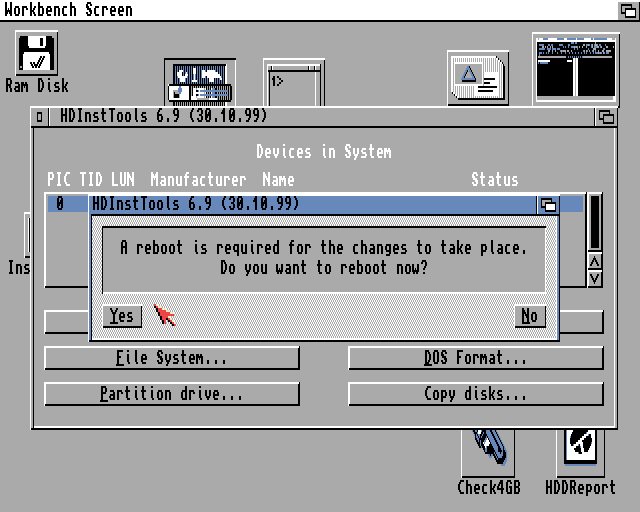 HDInstTools Workbench 3.1 Amiga