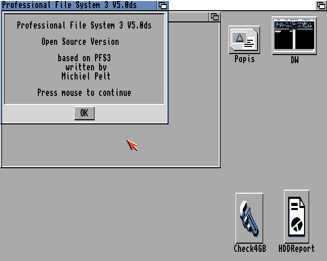 Amiga Disk Format Workbench 3.1