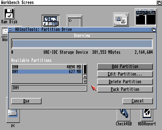 HDInstTools Workbench 3.1 Amiga