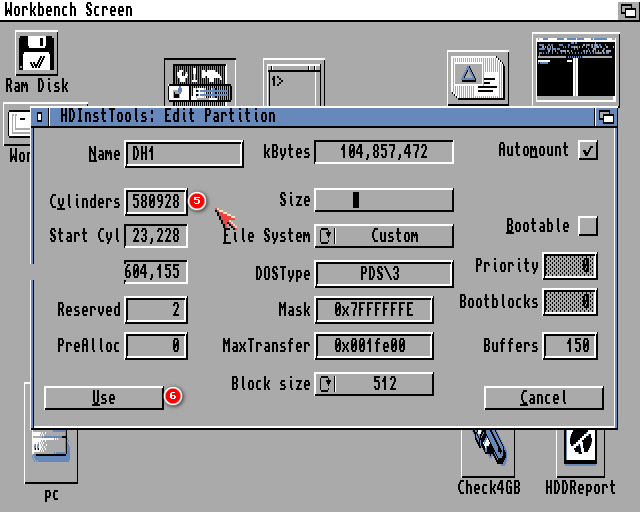 HDInstTools Workbench 3.1 Amiga