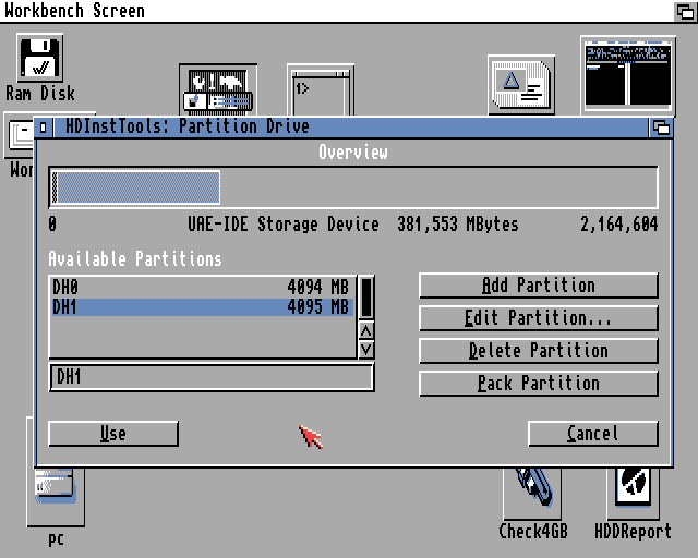 HDInstTools Workbench 3.1 Amiga