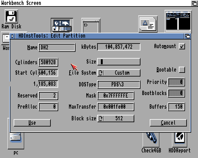 HDInstTools Workbench 3.1 Amiga