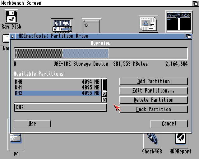 HDInstTools Workbench 3.1 Amiga