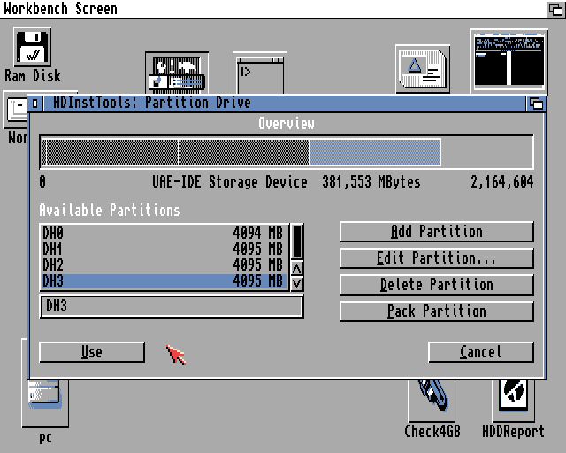 HDInstTools Workbench 3.1 Amiga