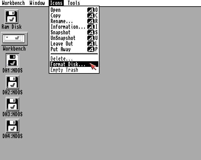 Amiga Disk Format Workbench 3.1