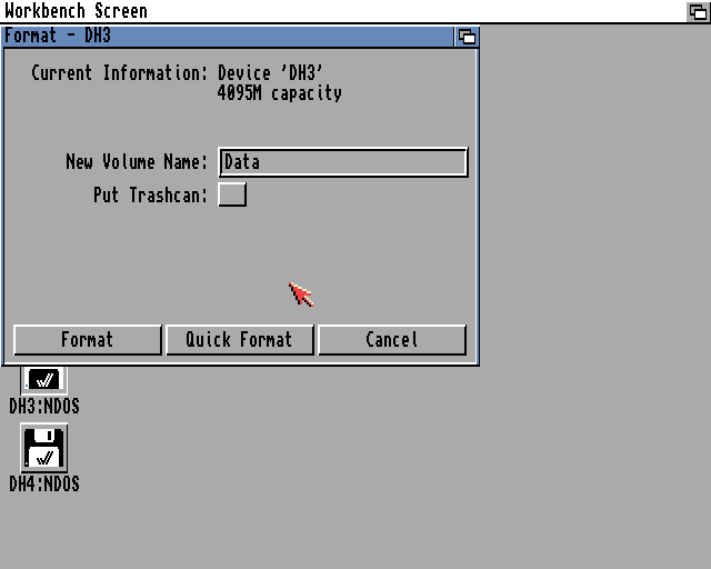 Amiga Disk Format Workbench 3.1