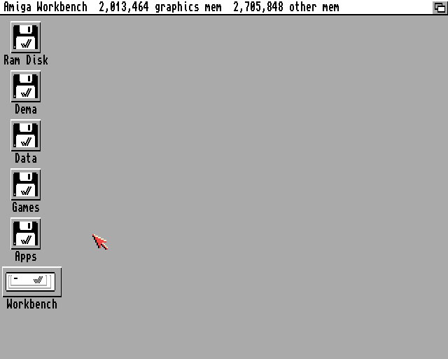 Amiga Disk Format Workbench 3.1