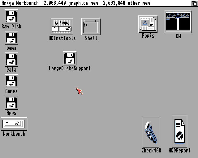 Amiga Workbench 3.1