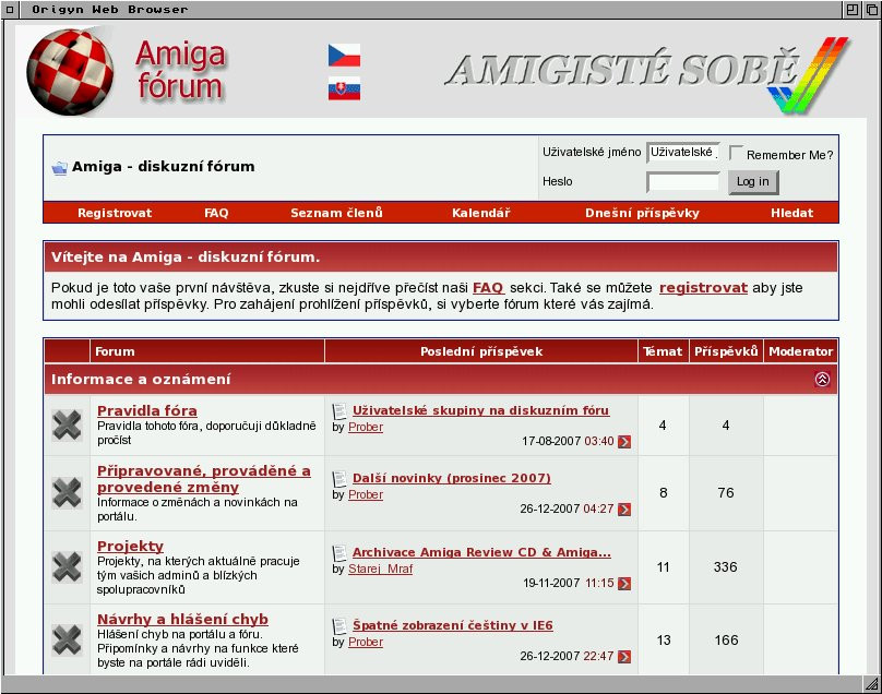 AmigaOS 4.0 - OWB