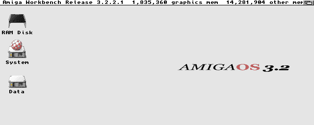 AmigaOS 3.2.2.1 - Česká edice