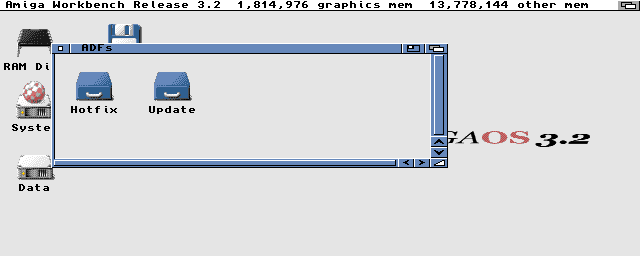 AmigaOS 3.2 - Update 3.2.2.1