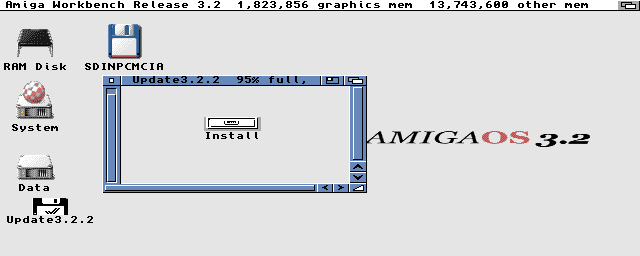 AmigaOS 3.2 - Update 3.2.2.1