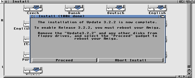 AmigaOS 3.2 - Update 3.2.2.1