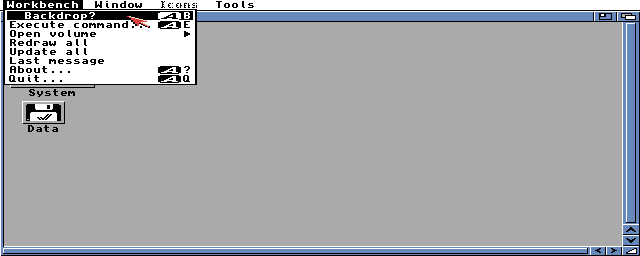 AmigaOS 3.2 - Backdrop