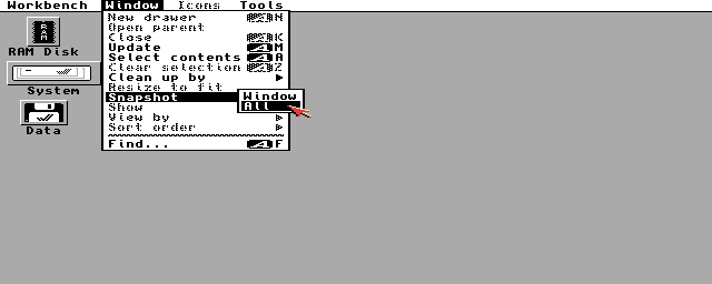 AmigaOS 3.2 - Snapshot All