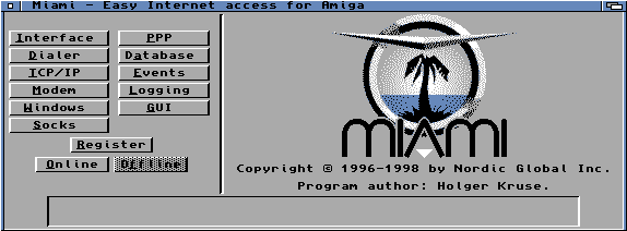 Miami - Easy Internet Access for Amiga