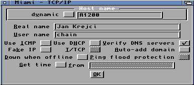 Miami - TCP/IP